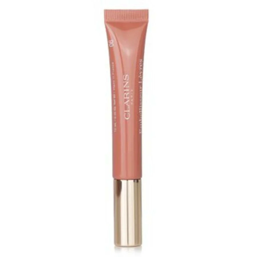 NEW Clarins Paris Lip Perfector Shea Butter 06 Rosewood Shimmer Plumping Gloss